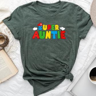 Super Gamer Aunt Day For Bella Canvas T-shirt - Thegiftio UK
