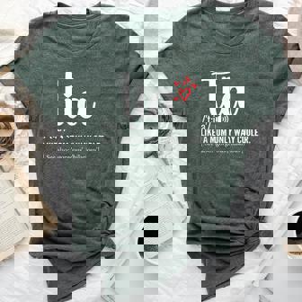 Tia Like A Mom Only Cooler Aunt Auntie Bella Canvas T-shirt - Thegiftio