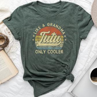 Tutu Like A Grandma Only Cooler Mother's Day Tutu Bella Canvas T-shirt - Thegiftio UK