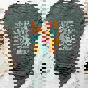 In My Twin Mom Era Baby Announcement New Mom Mother's Day Bella Canvas T-shirt | Mazezy