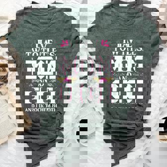 I Have Two Titles Mom And Gigi Happy Women Bella Canvas T-shirt | Mazezy