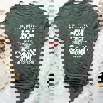 Two Titles Mom Granny Rock Christmas Birthday Bella Canvas T-shirt | Mazezy