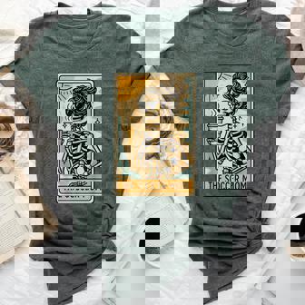 Vintage The Soccer Mom Tarot Card Skeleton Bella Canvas T-shirt - Thegiftio
