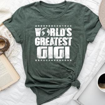 World's Greatest Gigi T Best Ever Award Bella Canvas T-shirt - Thegiftio UK