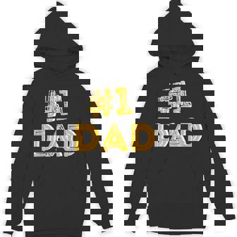 1 Dad Number One Fathers Day Family Man Best Dad Ever Hoodie - Monsterry