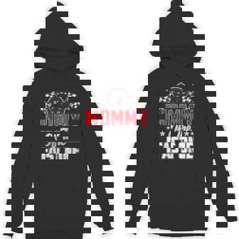 1 Year Old Racing Car Fast One Birthday 1St Family Mommy Hoodie - Thegiftio UK