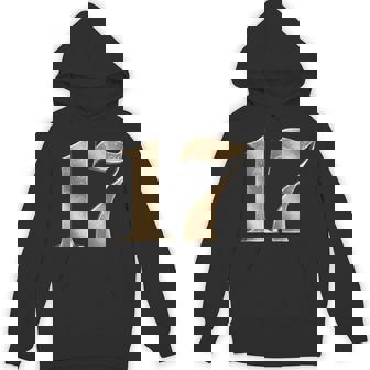 17 セブンティーン 誕生日 お気に入り 数字 フルール・ド・リス デザイン パーカー - Kawaiitshirt