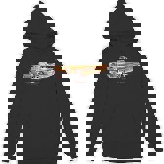 1958 インパラ ファイナルスコア ローライダー Kustom リードそり ホットロッド パーカー - Kawaiitshirt