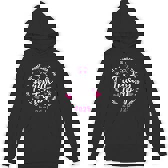 2025 Friends Trip Vacation Black Small Hoodie - Thegiftio