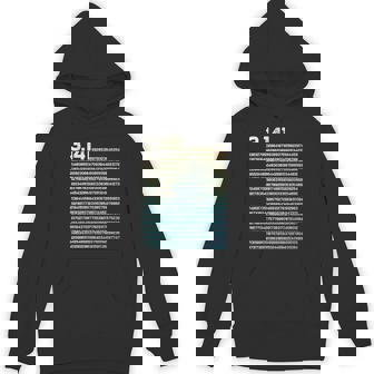 314 数学 物理学 314 円周率の日 Hoodie - Kawaiitshirt