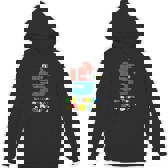 5Th Birthday Boy Super Gamer Gaming Theme Birthday Party Hoodie - Monsterry