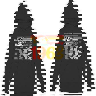 60 年代の誕生日パーティー パーティー 62 歳の誕生日ヴィンテージ 1963 Hoodie - Kawaiitshirt