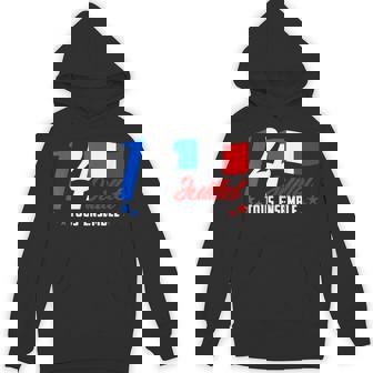 7月14日 全国共和党 フランス トリコロール パーカー - Kawaiitshirt