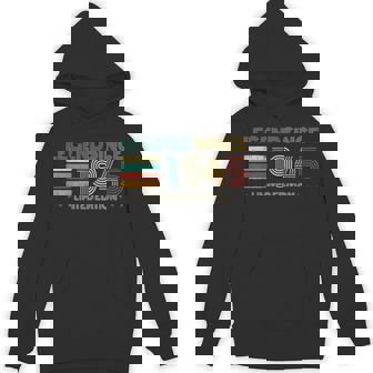 80 Years Old Legend Since 1945 80Th Birthday Hoodie - Thegiftio UK