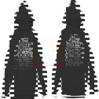 90Th Birthday Vintage Born 1935 Turning 90 Year Old Hoodie - Thegiftio UK