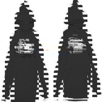 911 Retro Vintage 964 Turbo Car Classic Automotive Track Black Small -Adults Short Sleeve Hoodie - Thegiftio