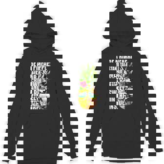 Be A Pineapple Wear A Crownweet Inside アロハ・ハワイパイナップル パーカー - Kawaiitshirt