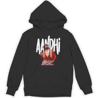 Aandhi Retro Mass Look Pawan Kalyan Inspired Hoodie - Thegiftio UK