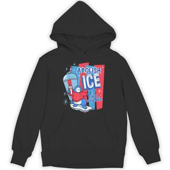 Abolish The Ice Penguin Slush Drink Summer Chill Mode Hoodie - Thegiftio UK