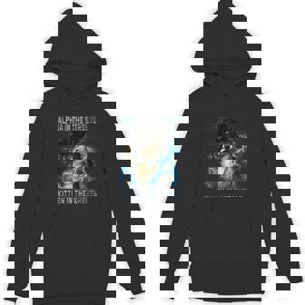 Alpha In The Streets Kitten In Sheets Werewolf Wolf Hoodie - Thegiftio