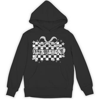 Altruismo Coquette Throwback Mascot School Spirit Hoodie - Thegiftio UK