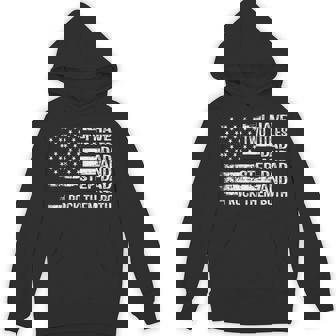 American Flag I Have Two Titles Dad And Stepdad Father's Day Hoodie - Thegiftio UK