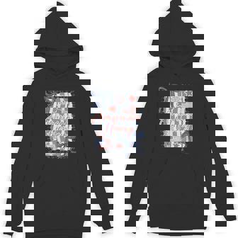 American Honey Flag Coquette Bow Girly 4Th Of July Patriotic Hoodie - Thegiftio