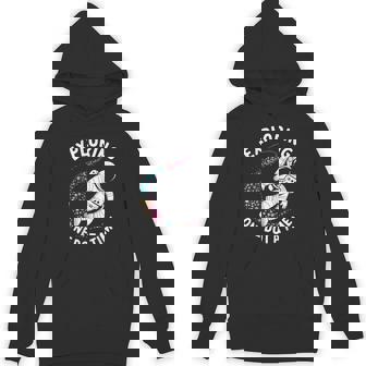 Astronaut Exploring One Dot A Time Dot Day Space Hoodie - Thegiftio