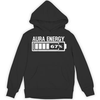 Aura Energy 67 Six Seven Meme Gen Alpha Slang Hoodie - Thegiftio UK