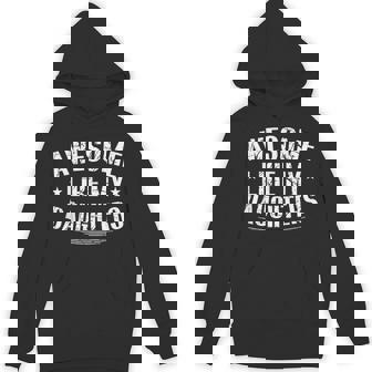 Awesome Like My Daughters Fathers Day Dad Men Hoodie - Thegiftio