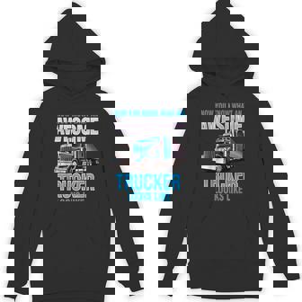 Awesome Trucker セミトラックドライバー ビッグリグ トラッカー パーカー - Kawaiitshirt