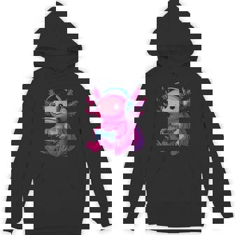 Axolotl Video Games Gaming Axolotl Hoodie - Thegiftio UK