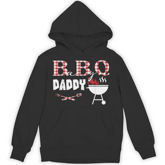 Baby Bbq Daddy Shower Birthday Party Family Matching Hoodie - Thegiftio UK