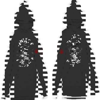 On Back Fun Fact I Don't Care Skeleton Saying Quote Hoodie | Mazezy