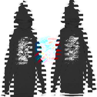 On Back Patriotic Usa Jets American Flag America 4Th Of July Hoodie - Thegiftio