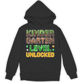 Back To School Kinder Boys Gamer First Day Of Kindergarten Hoodie - Thegiftio UK