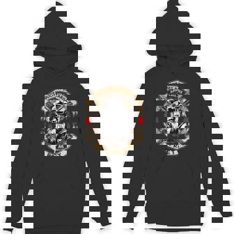 On Back Touch My Beard And Tell Me I'm Pretty Monkey Hoodie - Monsterry