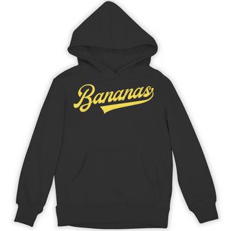 Banana Retro Throwback Bananas Classic Hoodie - Thegiftio UK
