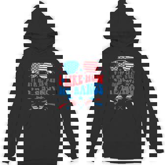 I Like How He Bangs Fireworks 4Th Of July Couples Hoodie - Thegiftio UK