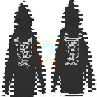 Baseball 7 Year Old Ice Cream Drip 7Th Birthday Boy Number 7 Hoodie - Thegiftio