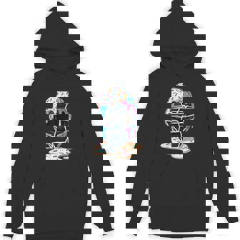 Baseball Catcher Mask Ice Cream Dripping Baseball Fan Boys Hoodie - Thegiftio UK