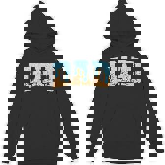 Baseball Dad Ice Cream Drip Fathers Day Hoodie | Mazezy