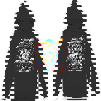 Baseball Mascot Drip Baseball Drip Baseball Ice Cream Drip Hoodie - Thegiftio UK