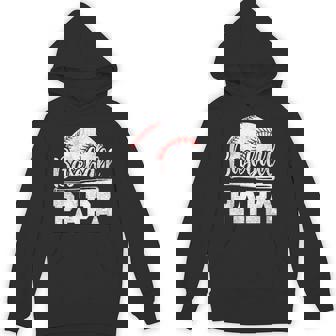 Baseball Papa Baseball Player Game Day Father's Day Hoodie - Thegiftio UK