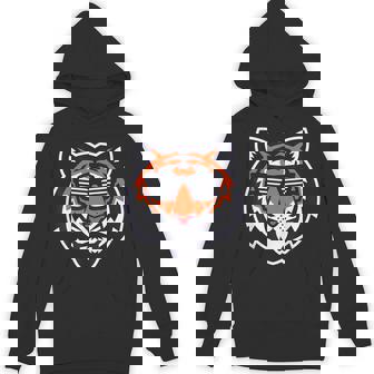 Bengal Tiger With Sunglasses Hoodie - Thegiftio