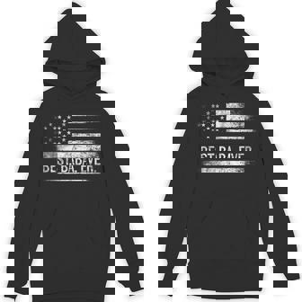 Best Baba Ever American Flag Baba Father's Day Hoodie - Thegiftio UK