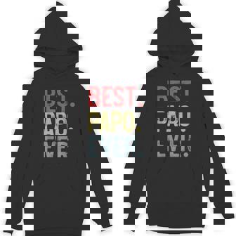Best Papo Ever Vintage Father's Day For Papa Grandpa Hoodie | Mazezy