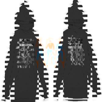 Black African American Cowgirl Western Country Rodeo Hoodie - Thegiftio