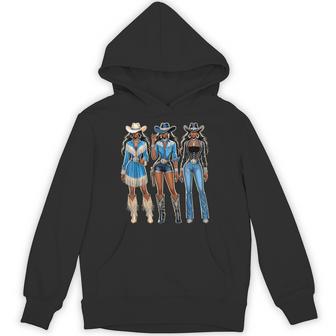 Black Cowgirl Melanin Rodeo Hoodie - Monsterry