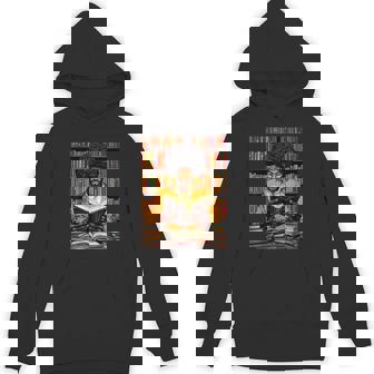 Black Man Reading Book Black History Month Book Lover Afro Hoodie - Thegiftio